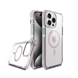 Case PremiumSheild® 2.0 Magsafe Clear Rosa 16 Pro Max - Shokan® Premium