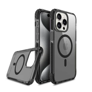 Case PremiumSheild® Magsafe Black 15 Pro Max - Shokan® Premium