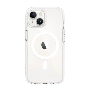Case PremiumSheild® Magsafe Clear White 13/14/15 - Shokan® Premium