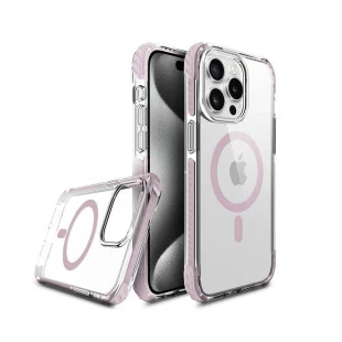 Case PremiumSheild® 2.0 Magsafe Clear Rosa 16 Pro Max - Shokan® Premium