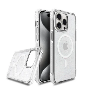 Case PremiumSheild® Glitter Popstar Clear 15 Pro Max - Shokan®  Premium
