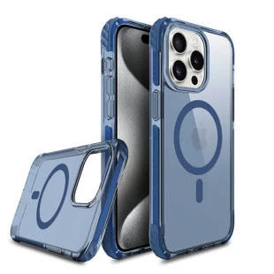 Case PremiumSheild® 2.0 Magsafe Blue 15 Pro Max - Shokan® Premium