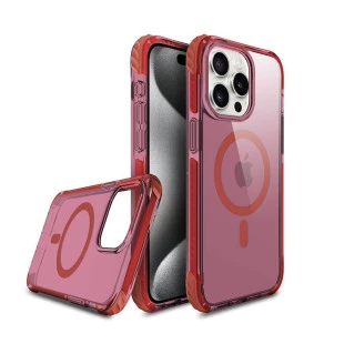 Case PremiumSheild® 2.0 Magsafe Red 15 Pro Max - Shokan® Premium